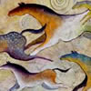 Spots & Spirals Triptych