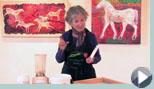 VIDEO - Ginny shows you how to make handmade paper